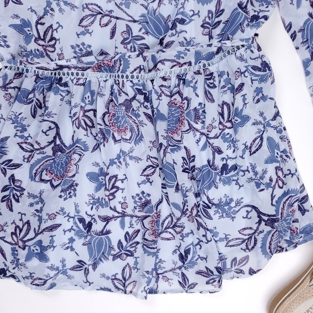 Motherhood Maternity Blue Floral 2pc Camisole M - Picture 6 of 16